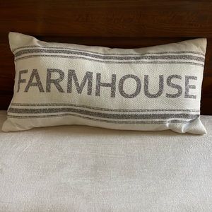 Farmhouse Lumbar Pillow
